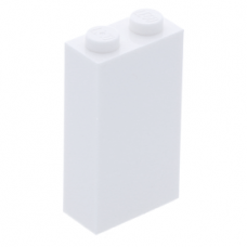 LEGO kocka 1x2×3, fehér (22886)